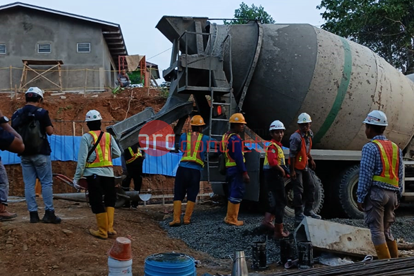 Readymix untuk Cor Jalan di Pasirsari Cikarang Selatan