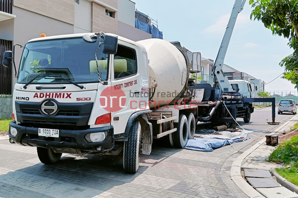 Readymix untuk Cor Rumah di Cikarageman Setu Bekasi