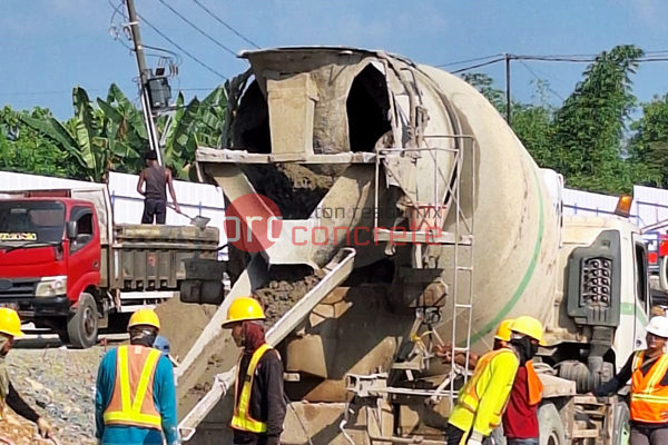 Readymix untuk Cor Jalan di Cibarusah Kota Bekasi