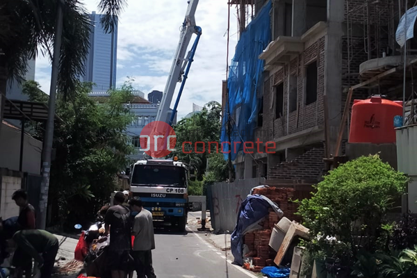 Jasa Reantal Concrete Pump di Sukadami Cikarang Selatan