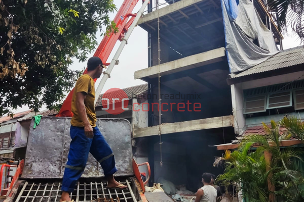 Jasa Reantal Concrete Pump di Rawalumbu Bekasi