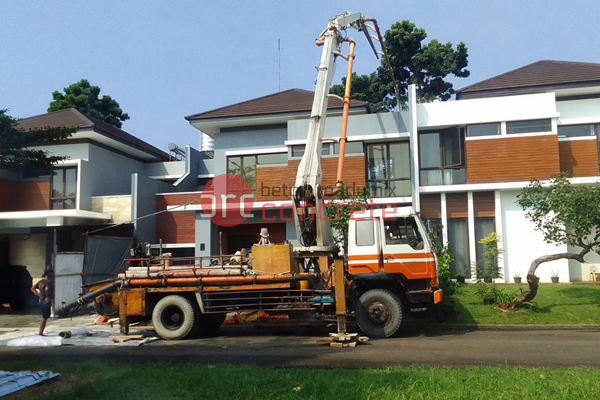 Jasa Reantal Concrete Pump di Cicau Cikarang Bekasi