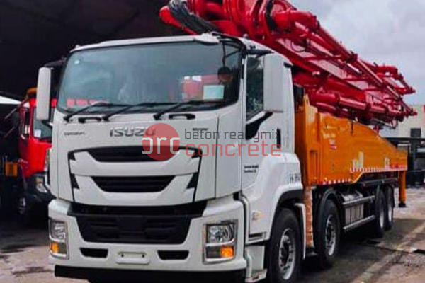 Harga Sewa Concrete Pump di Mustikajaya Bekasi