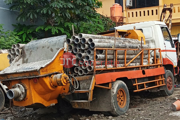 Harga Sewa Concrete Pump di Harapanbaru Bekasi Utara